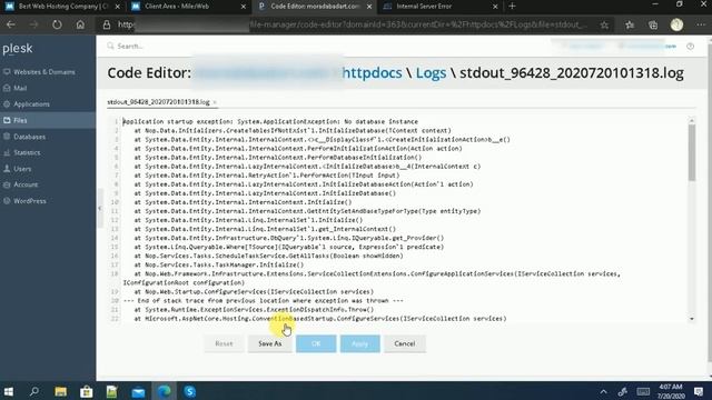 How to troubleshoot: “An error occurred while starting the application” смотреть онлайн