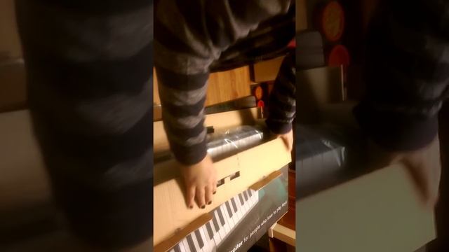 Box Opening Novation Impulse 49 midi keyboard смотреть онлайн