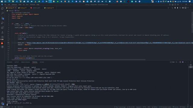 Amazon scraper demo смотреть онлайн