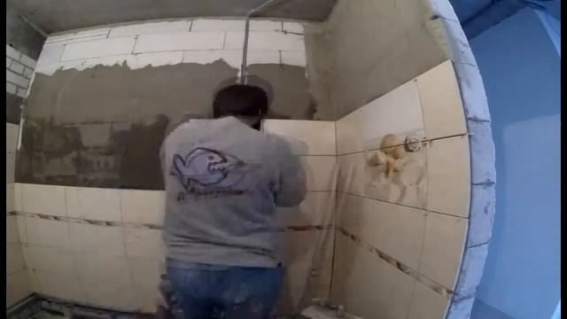 Укладка кафеля в ванной комнате смотреть онлайн