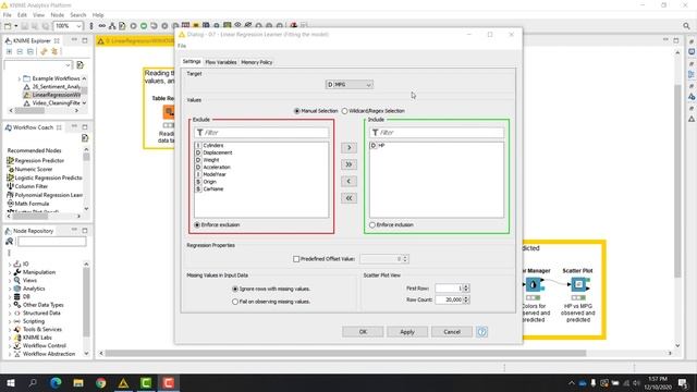 Behind the Scenes of Linear Regression with KNIME смотреть онлайн