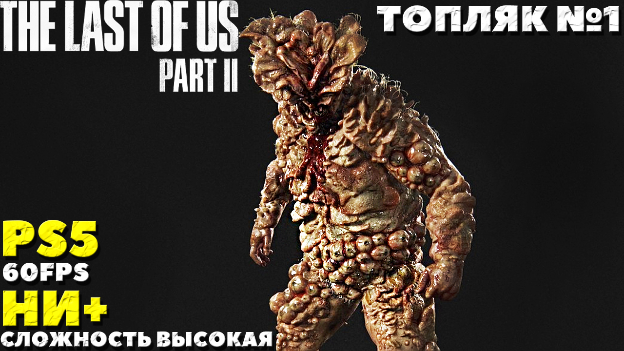 ✅Топляк! Сложность Высокая! (PS5) The Last of Us Part 2 (Одни из нас Часть 2).