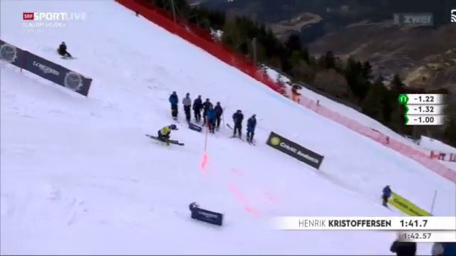 Slalom Soldeu : 3 Platz von Henrik Kristoffersen I Ski Alpin Weltcup смотреть онлайн