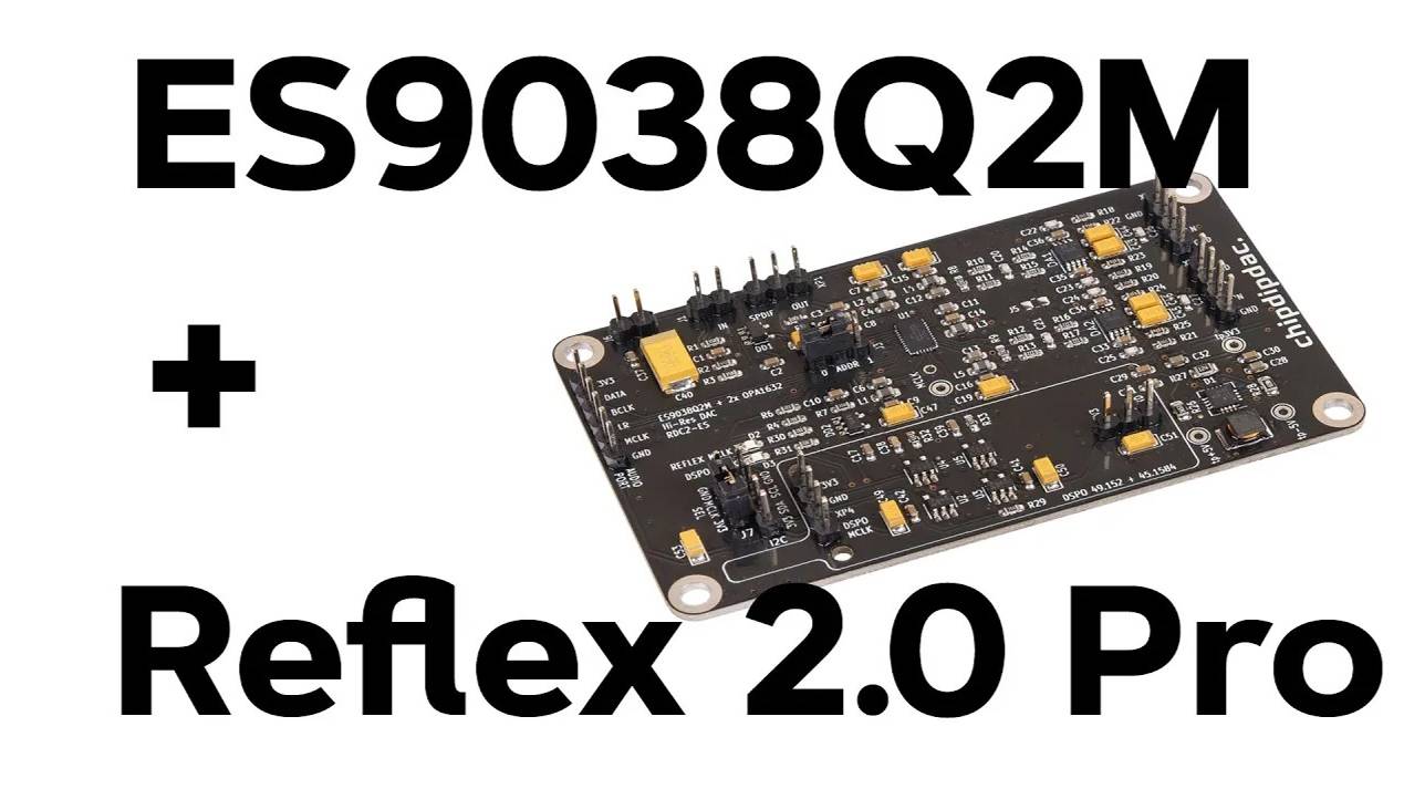 ЦАП ES9038Q2M + транспорт Reflex 2.0. Pro = очень просто смотреть онлайн