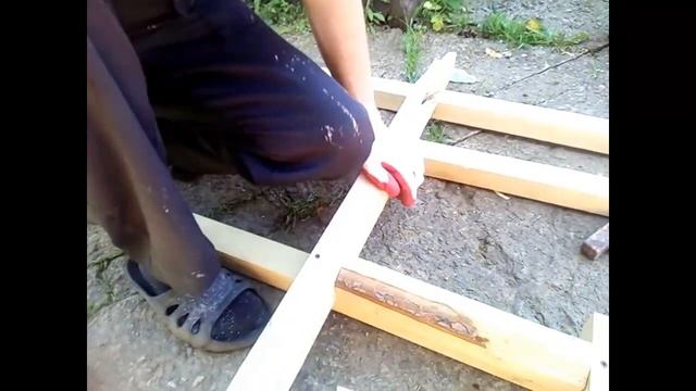 Деревянная лестница своими руками. смотреть онлайн