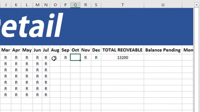 how to maintain student fee records in excel смотреть онлайн