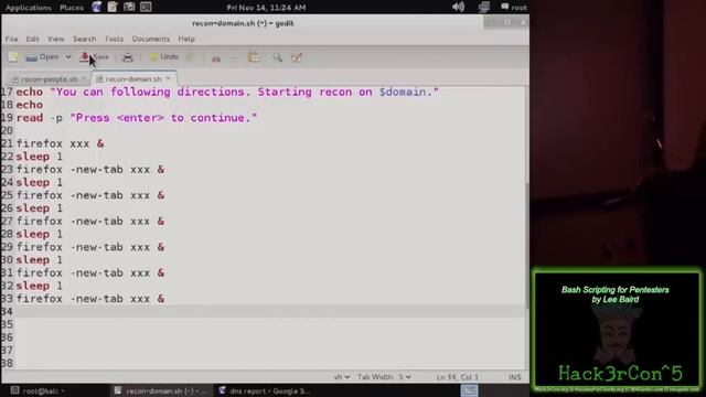 Bash Scripting for Pentesters by Lee Baird смотреть онлайн