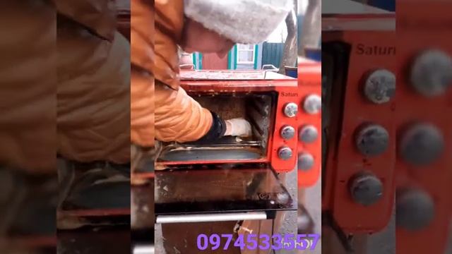 Духовка "Сатурн".Антижир в дії смотреть онлайн