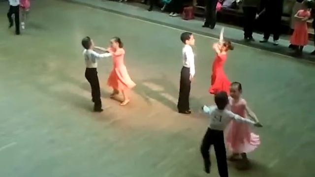 Коряков Арсений - Хренникова Ксения ТЗ Пингвин 19.04.2014, полька смотреть онлайн