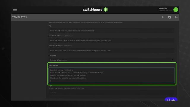 QUICK VIDEO | How to Add a Stream Title and Description for your Live Videos смотреть онлайн
