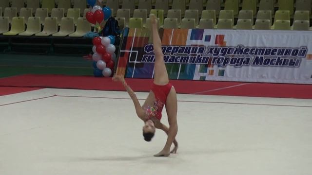 Сошкурина Софья, 2001, скакалка, Первенство Москвы, май, 2015. смотреть онлайн