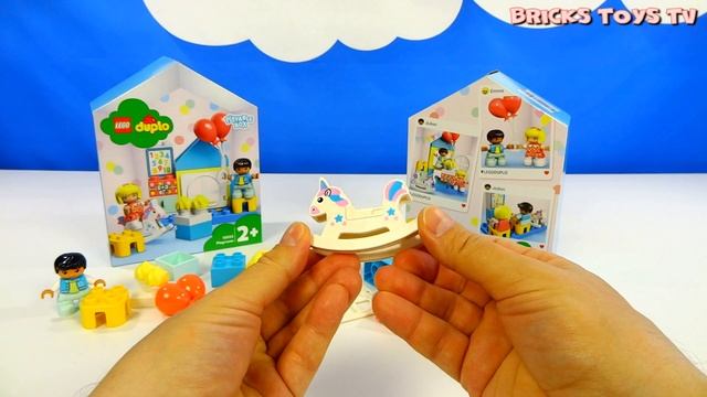 LEGO DUPLO 10925 Playroom. ЛЕГО Дупло 10925 Игровая комната. Строим из ЛЕГО Дупло. смотреть онлайн
