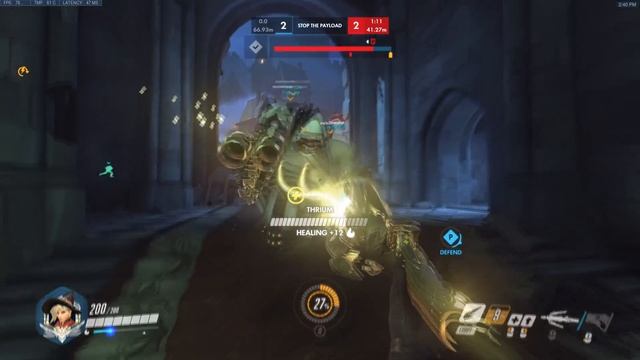 Mercy's Revenge, Witch Mercy On Halloween Maps! - Mercy Season 24 (Overwatch)