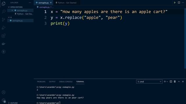 Python - String Manipulation смотреть онлайн