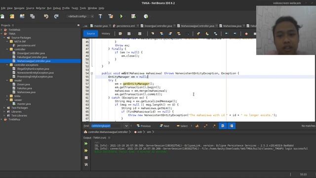 JAVA CRUD - MVC Dengan Banyak Entity Class смотреть онлайн