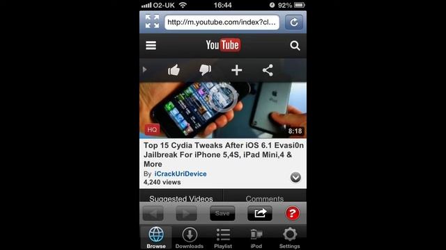 How to download youtube videos without jailbreak (cydia) 20 смотреть онлайн