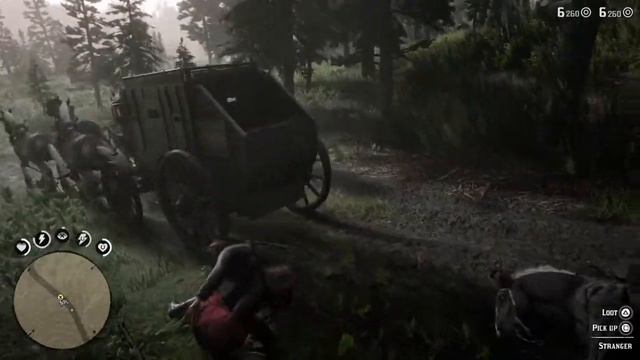 Red Dead Redemption How to take out the driver! смотреть онлайн