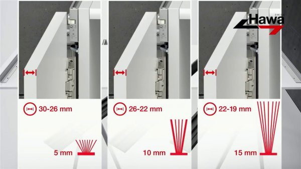 Hawa - Concepta 25, 30 - Монтаж