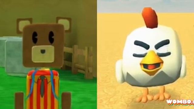 Super Bear Adventure против Chicken Gun игра в кальмара смотреть онлайн