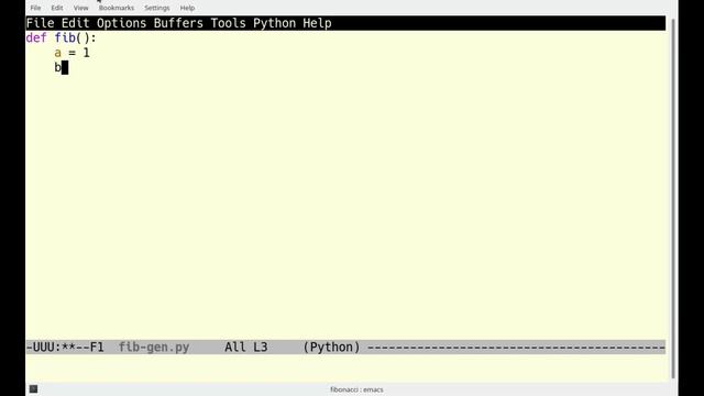 Fibonacci Generator in Python смотреть онлайн
