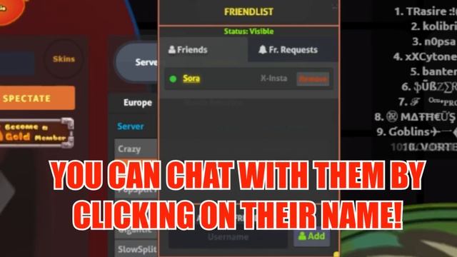 Agma.io Tutorial 14 - How to use Friendlist смотреть онлайн