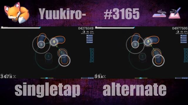 [osu!] Singletap vs. Alternate (Reol - FLASH BACK) смотреть онлайн