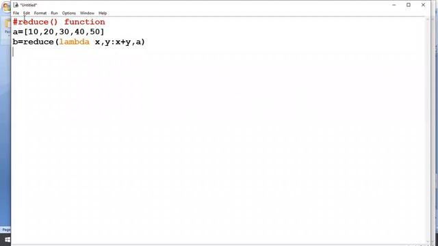 map() and reduce () with lambda function смотреть онлайн