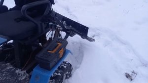 Мини-трактор из мотоблока.