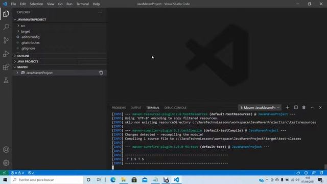 Aprender a usar VSCode con java y maven con detección de vulnerabilidades en español смотреть онлайн
