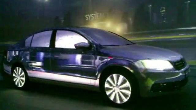 New Volkswagen Passat R36. INCREDIBLE 3D CAR SHOW- Is It Virtual Or Real?