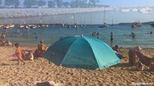 Пляж Пунта Портальс, Майорка / Playa Punta Portals, Майорка смотреть онлайн