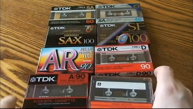 Кассеты TDK - D TDK - SA смотреть онлайн