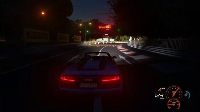2021 Audi R8 V10 Plus Spyder | Night Drive Tokyo R246 | Assetto Corsa смотреть онлайн