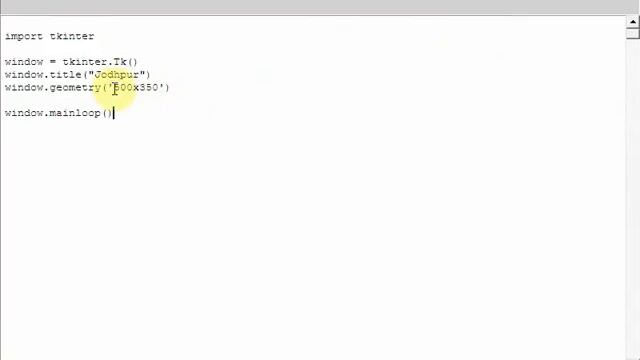 Python Accounting Part 4 Tkinter 1,Window, Window title (name), Window geometry (size) смотреть онлайн