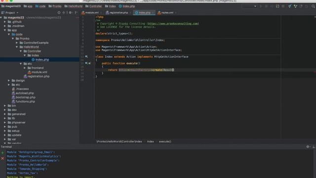 Как отрисовать страницу в Magento 2 смотреть онлайн