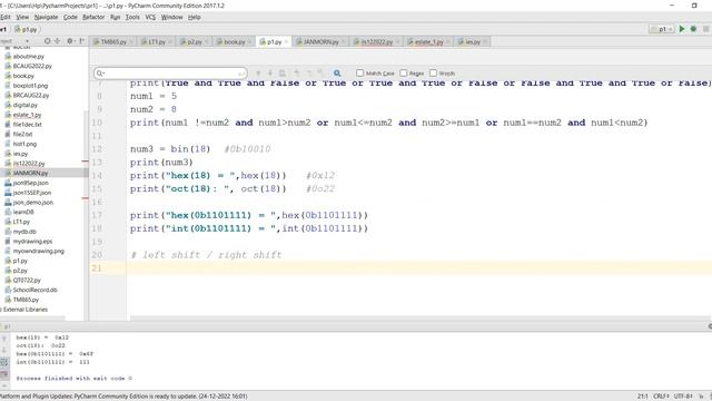 Day 4 Python Tutorial - BITWISE Operator and Logical Operator смотреть онлайн