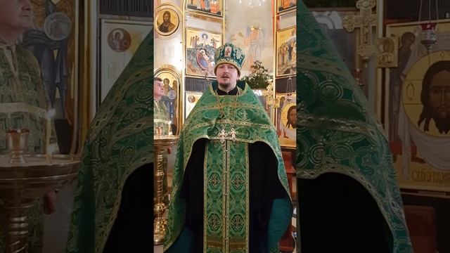 19 июня 2021 г.Проповедь на кануне праздника Троицы.Протоиерей Евгений Гутьяр. смотреть онлайн