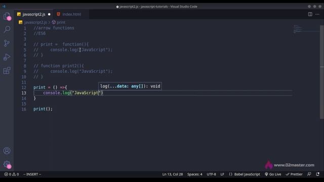 #13 Arrow Functions in JavaScript смотреть онлайн