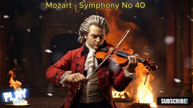 Classical Music 🎵 Mozart - Symphony No 40