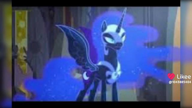 nightmare Moon лунная пони из малитл пони смотреть онлайн