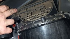 Заслонка рециркуляции печки. Опель Астра Н