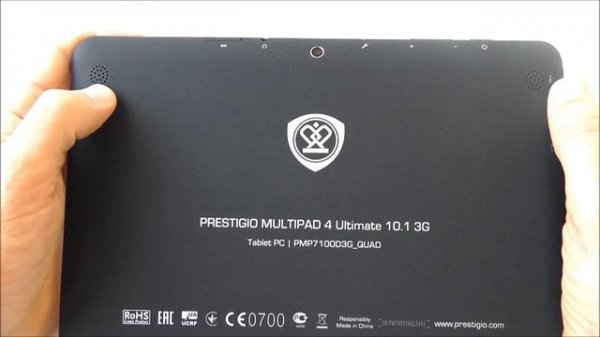 Prestigio MultiPad 4 Ultimate 10.1 3G - видео обзор