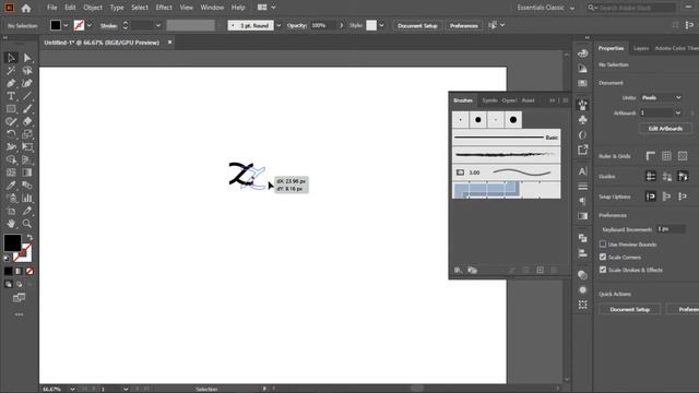 How to create rope pattern brush in illustrator | Adobe Illustrator cc | Graphica Desk смотреть онлайн