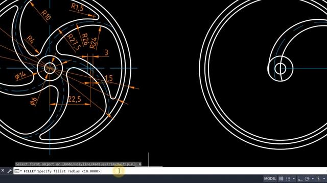 24-AutoCAD Kursu-AutoCAD Course (Örnek Çalışma-02/Example-02) смотреть онлайн