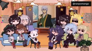 Mha/bnha react to bsd (ADA) || Part 1/4(?) || By ꧁Unkn☆wn꧂ || finished ||