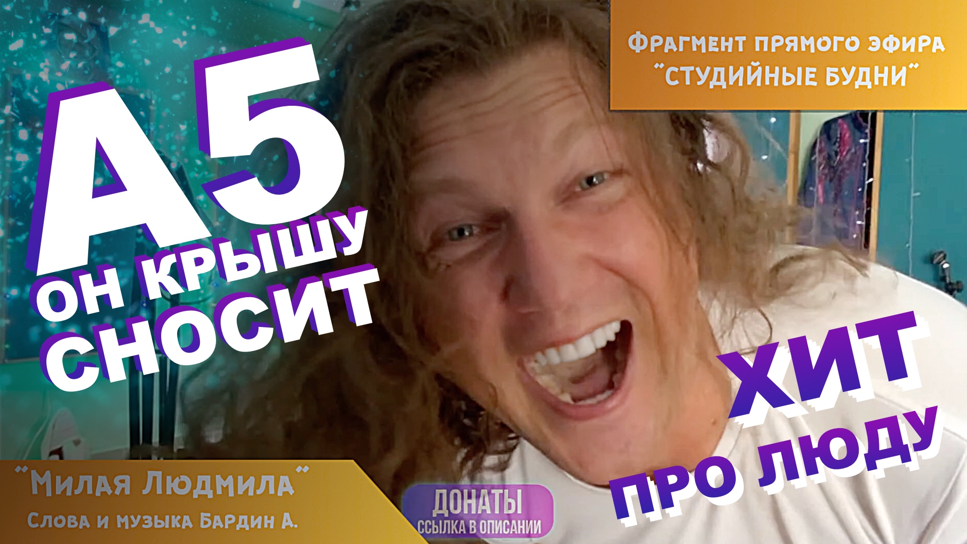 ХИТ ПРО ЛЮДУ ОТ БАРДИНА - Милая Людмила (Песня про Людмилу) смотреть онлайн