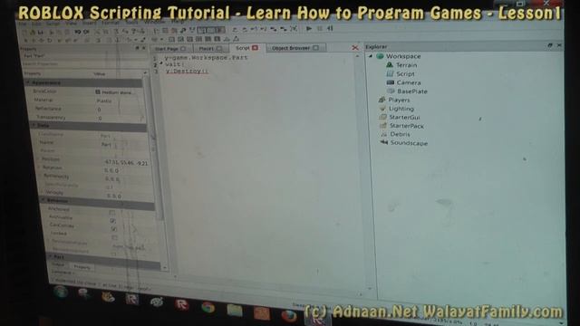 Roblox LUA Programming / Scripting Beginners Tutorial смотреть онлайн