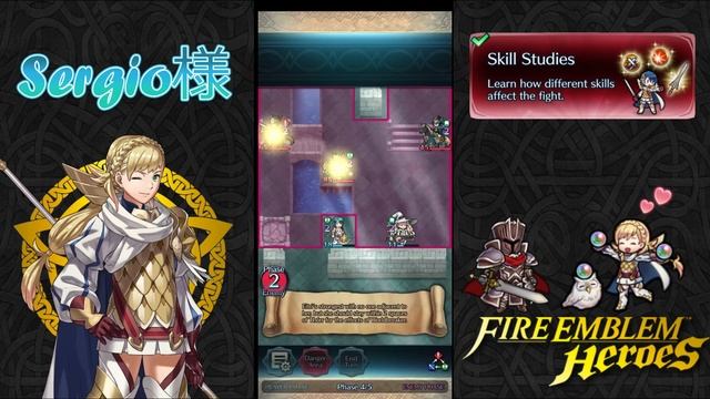 Fire Emblem Heroes Tactics Drills Skill Studies 136 Sage & War God смотреть онлайн