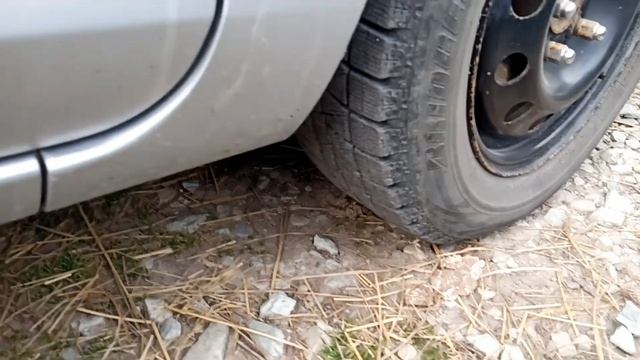 Замена зимний резины на летнюю Mazda Axela 2005 года смотреть онлайн