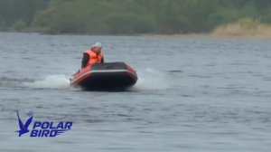 Лодка Polar Bird 360 M, + меркури 15 л.с. Тест на скорость с независимым шкипером. Москва, Велход.